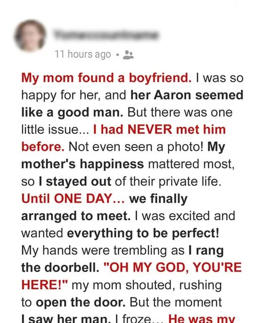 At 45, My Mom Found a New Man, but When I Met Him, I Knew I Had to Break Them Up