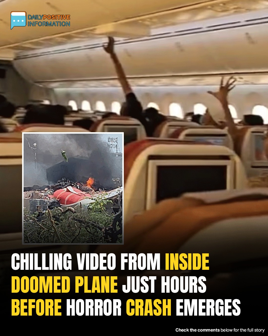 Air India Crash Passenger Shared Eerie Clip Showing Total Power Failure Hours Before Tragedy
