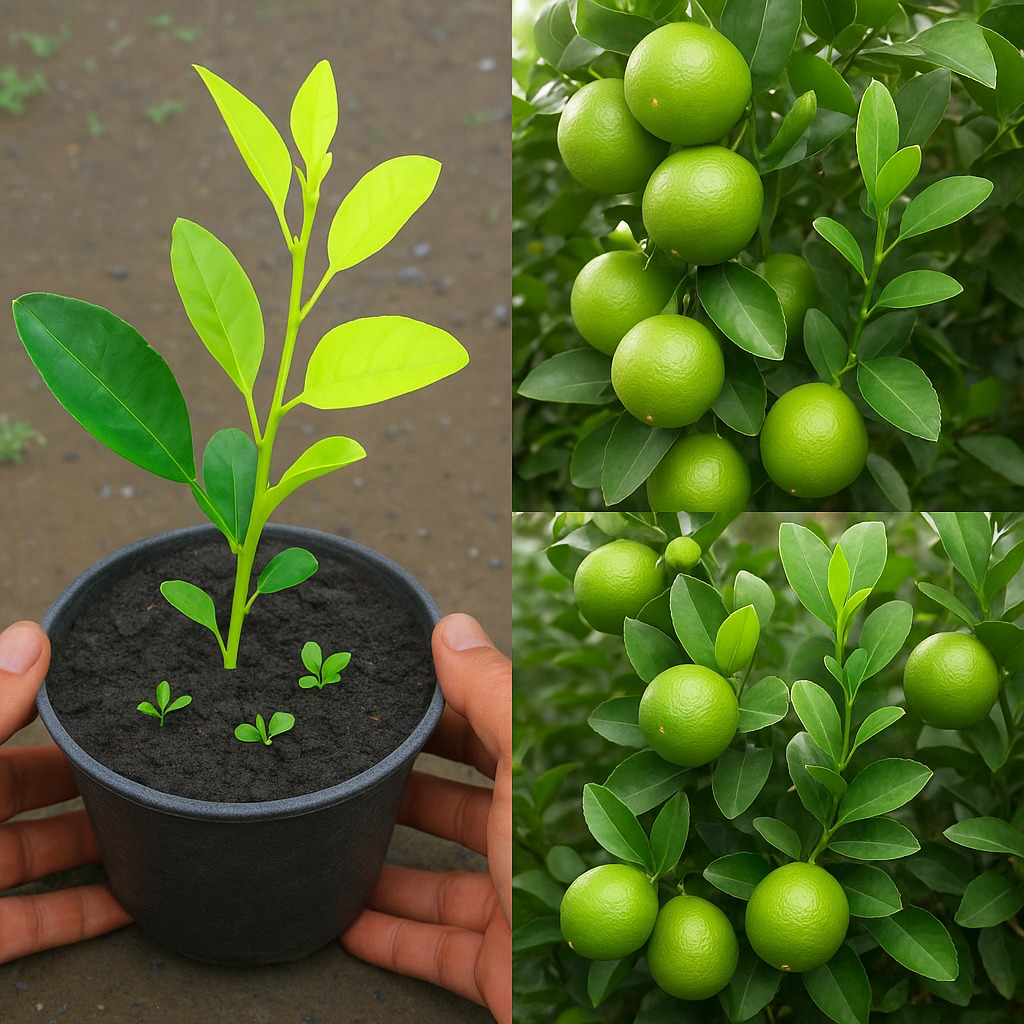 Accelerating Lemon Growth: A Farmer’s Trick to Cultivate Lemon Cuttings in Just 30 Days 