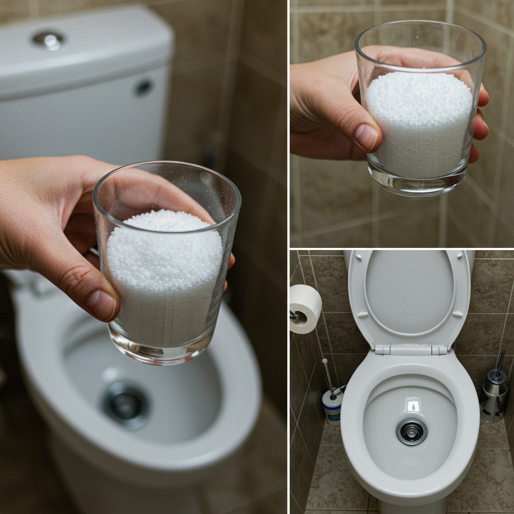 Llena un vaso de sal en el baño y estos problemas en la casa desaparecerán