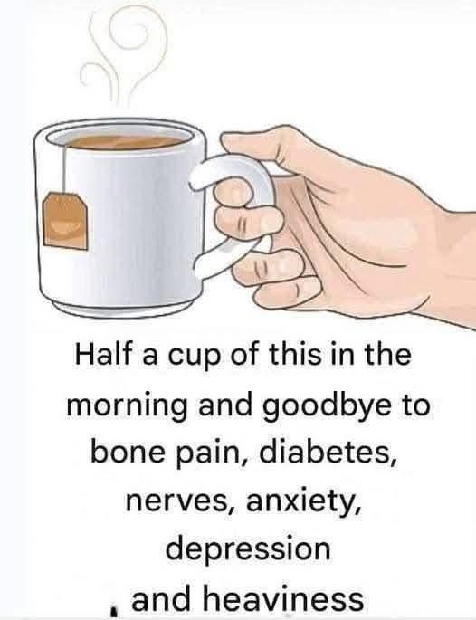Natural morning drink to relieve pain and improve overall health