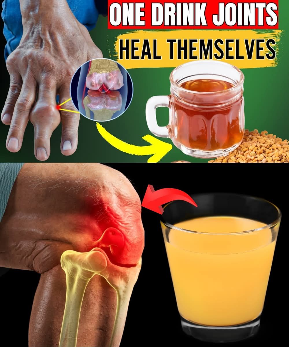 Surprisingly Fast Relief! Eliminate Joint Pain for 15 Years with These 7 Powerful Drinks