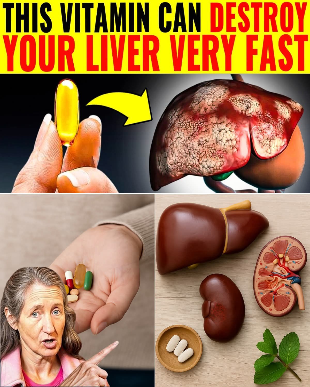 Healthy or Harmful? How to Take Supplements Without Hurting Your Liver or Kidneys