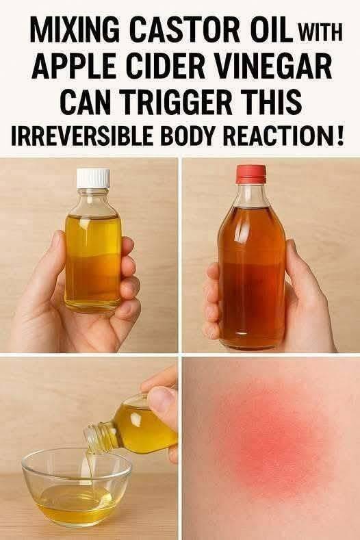 Harnessing the Power of Castor Oil and Apple Cider Vinegar for Your Health