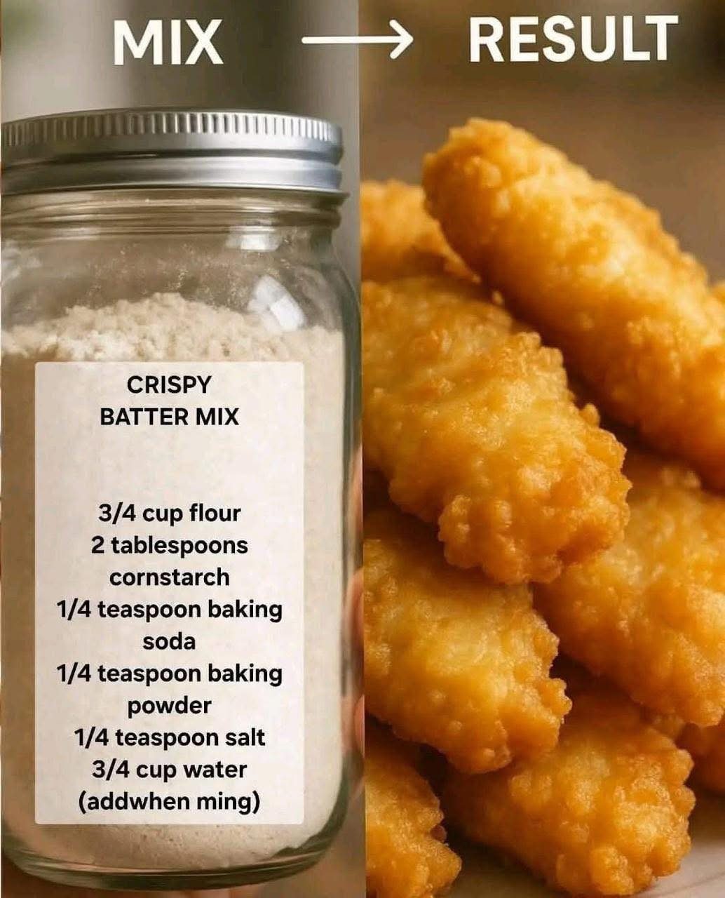 Crispy Batter Mix