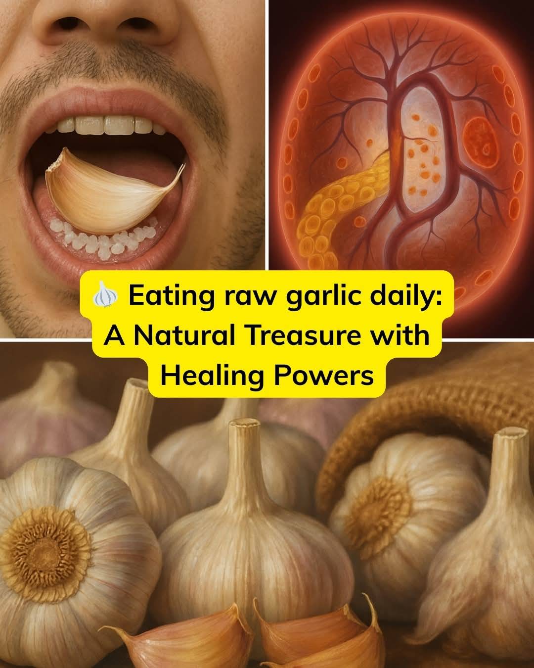 Eating Garlic for Health: A Natural Treasure with Healing Powers