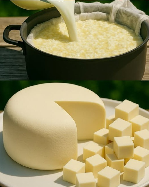 3-Ingredient Homemade Cheese