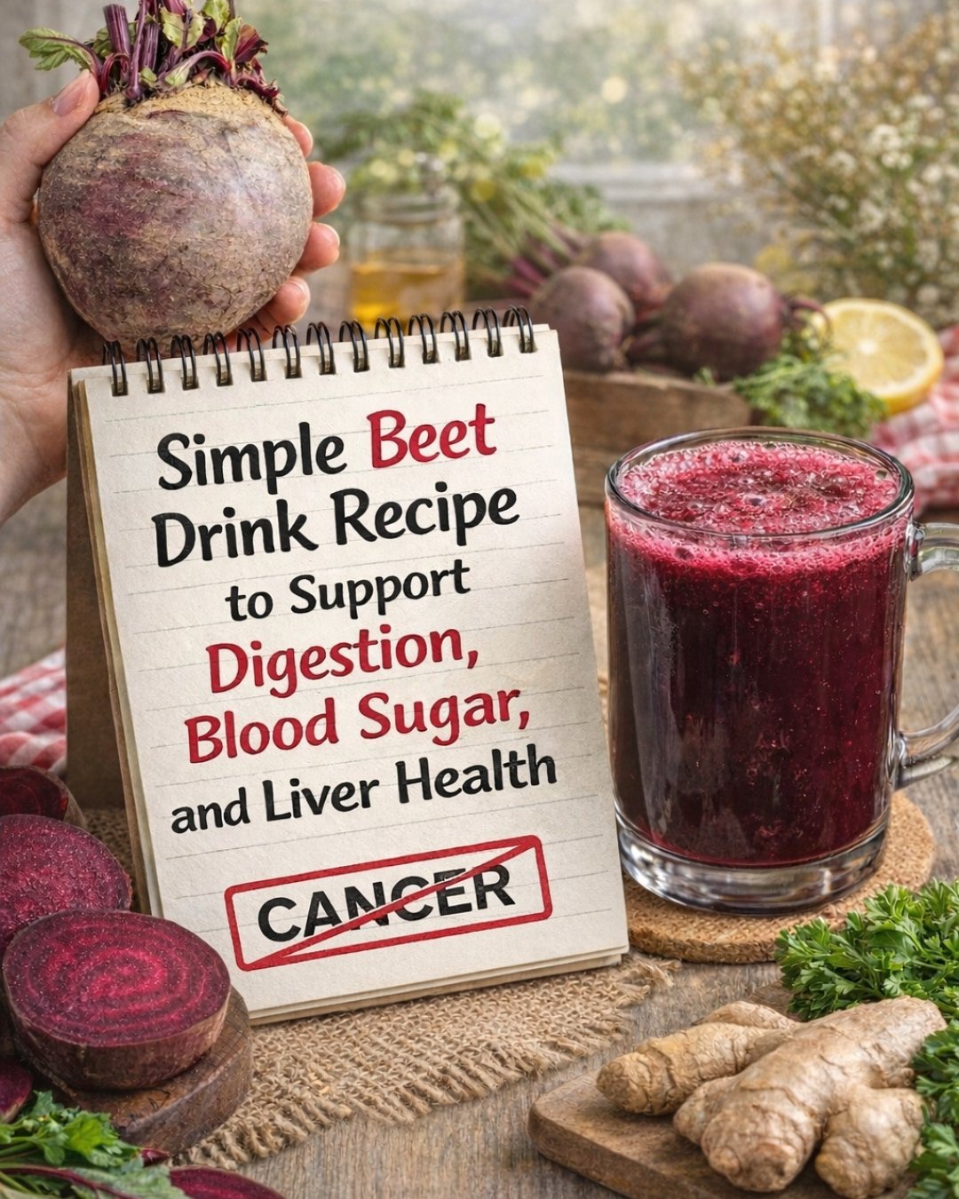 Carrot and Beet Juice for Fibroids, Cysts, and Anemia