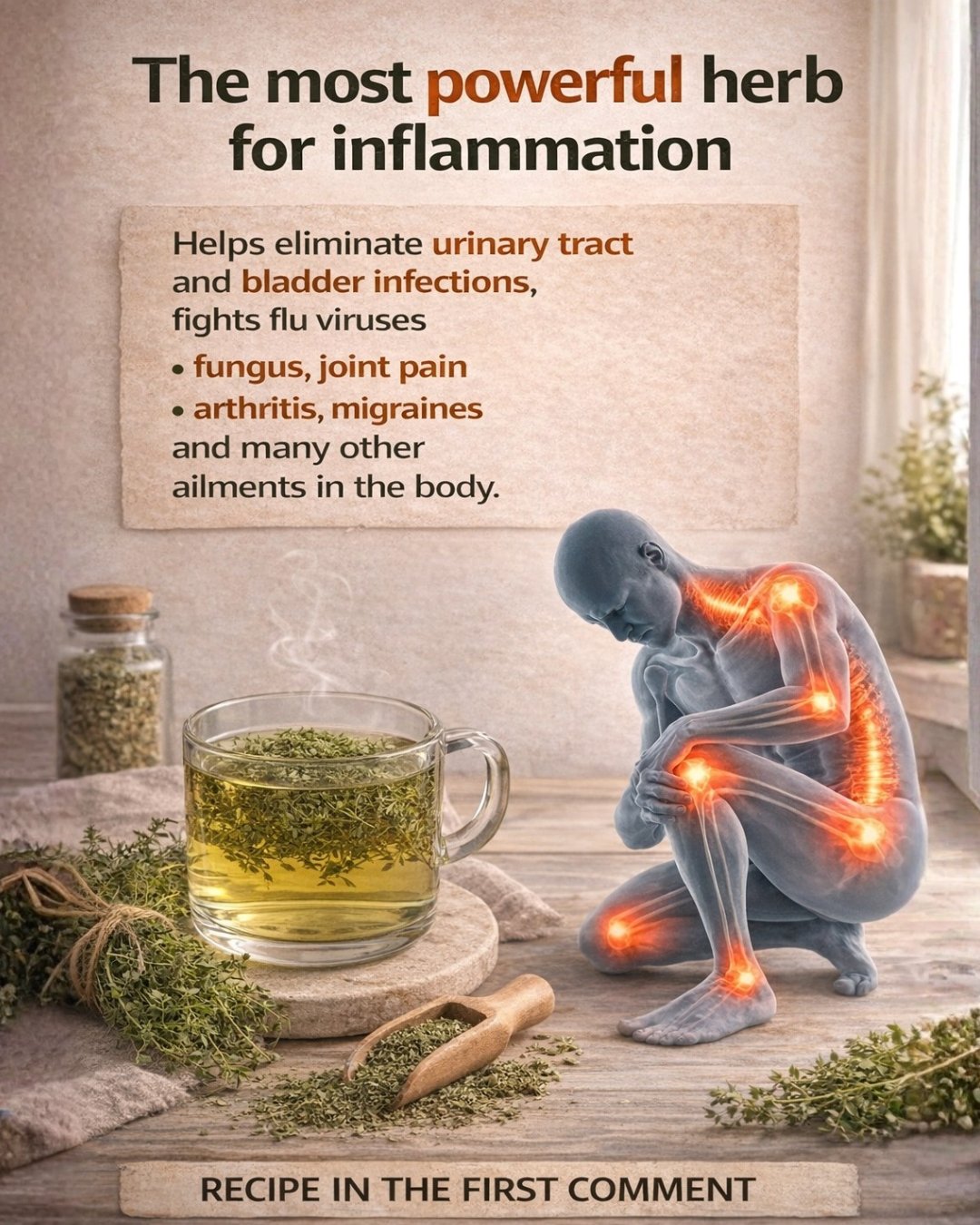 Elixir of Four Powers: Thyme, Garlic, Cinnamon & Cloves for Detox and Memory Boost