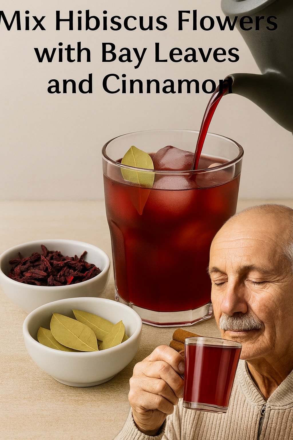 Mix Hibiscus Flowers with Bay Leaves and Cinnamon: Why Women Should Try This Tea