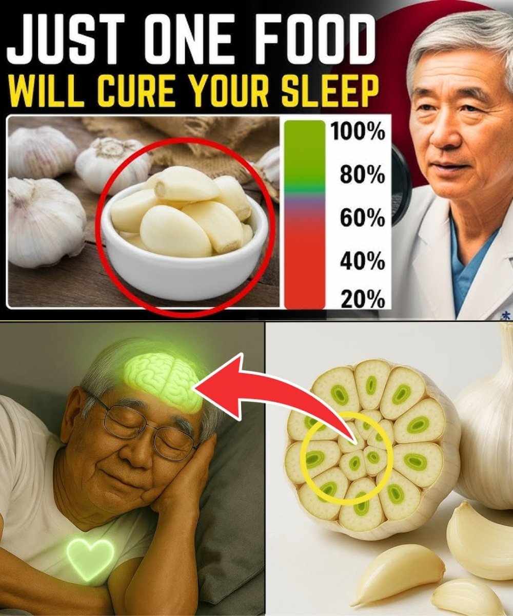 Japan’s Oldest Doctor Reveals: Garlic Can Help You Sleep Deeply in Just 3 Nights