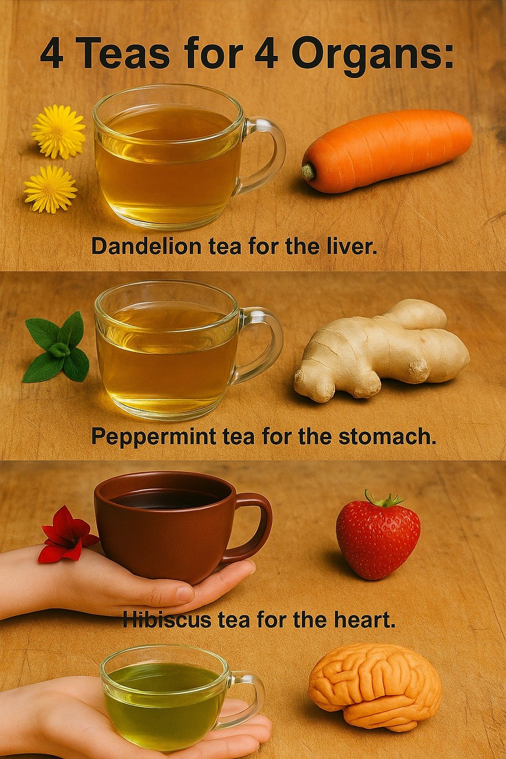 🌿 4 Teas for 4 Organs – and 3 More to Try!
