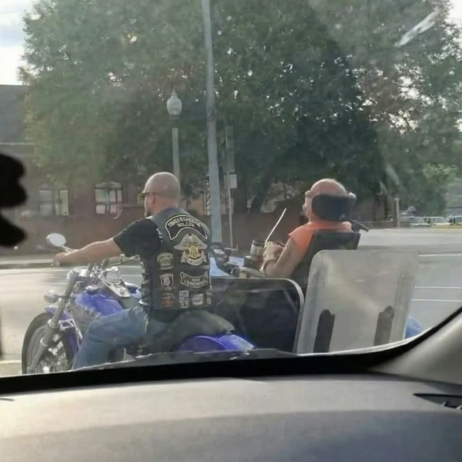 I Called 911 on a Biker Dragging an Old Man in a Wheelchair — Until I Learned the Truth