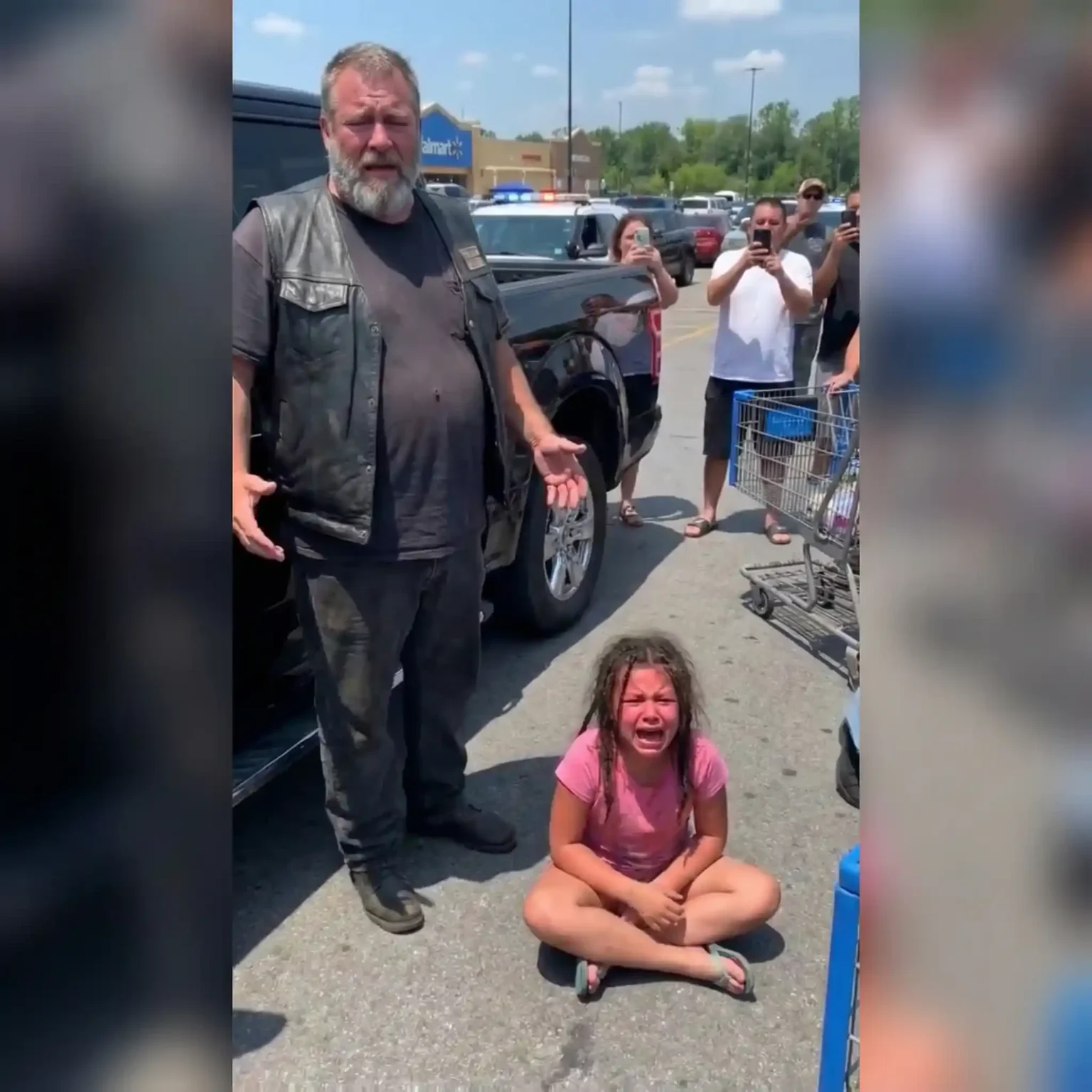 I Saw A Biker Dragging A Crying Girl Into His Truck While She Begged For Help