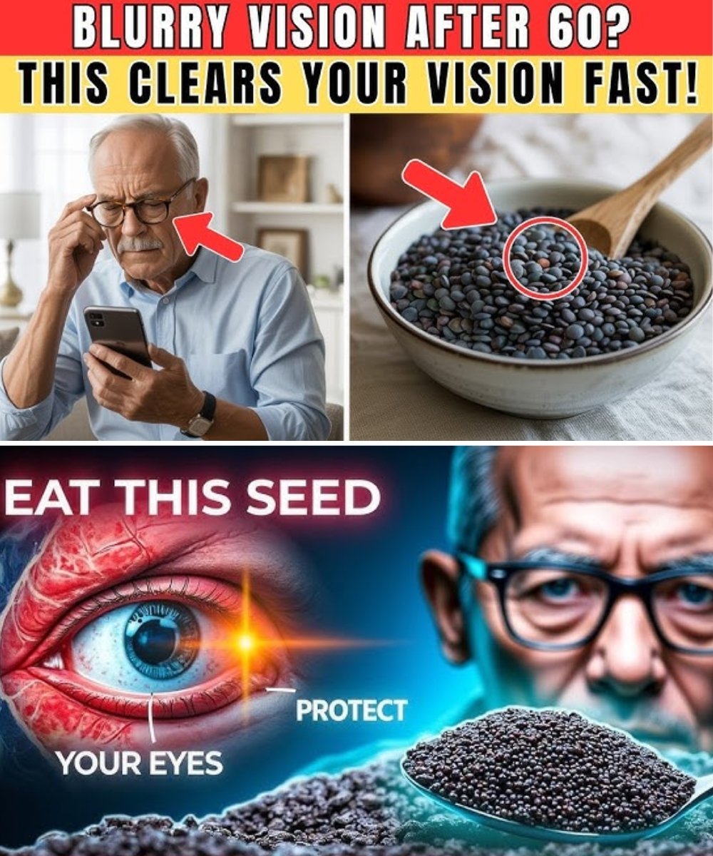 Eat This Seed and Watch Your Vision Improve — Especially After 60!