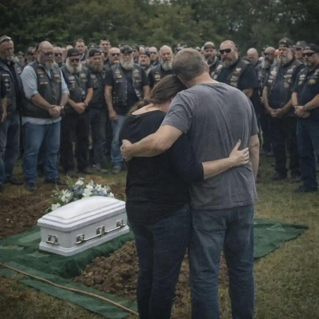 I Buried My Stillborn Son Surrounded by Forty Bikers Who Read One Forum Post
