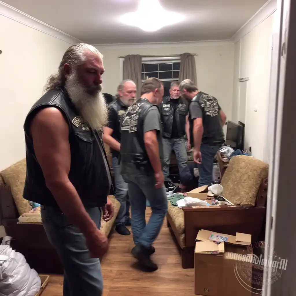 Bikers Broke Into My House While I Was at My Wife’s Funeral