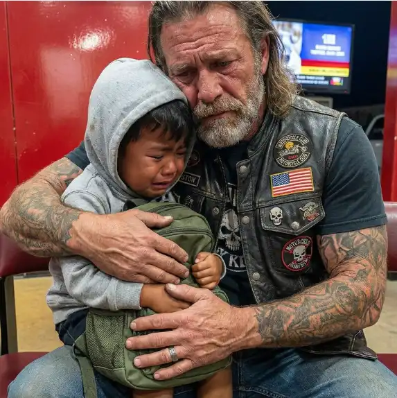 ICE Took His Mother But Left This Three-Year-Old Alone in the Parking Lot Until a Biker Found Him