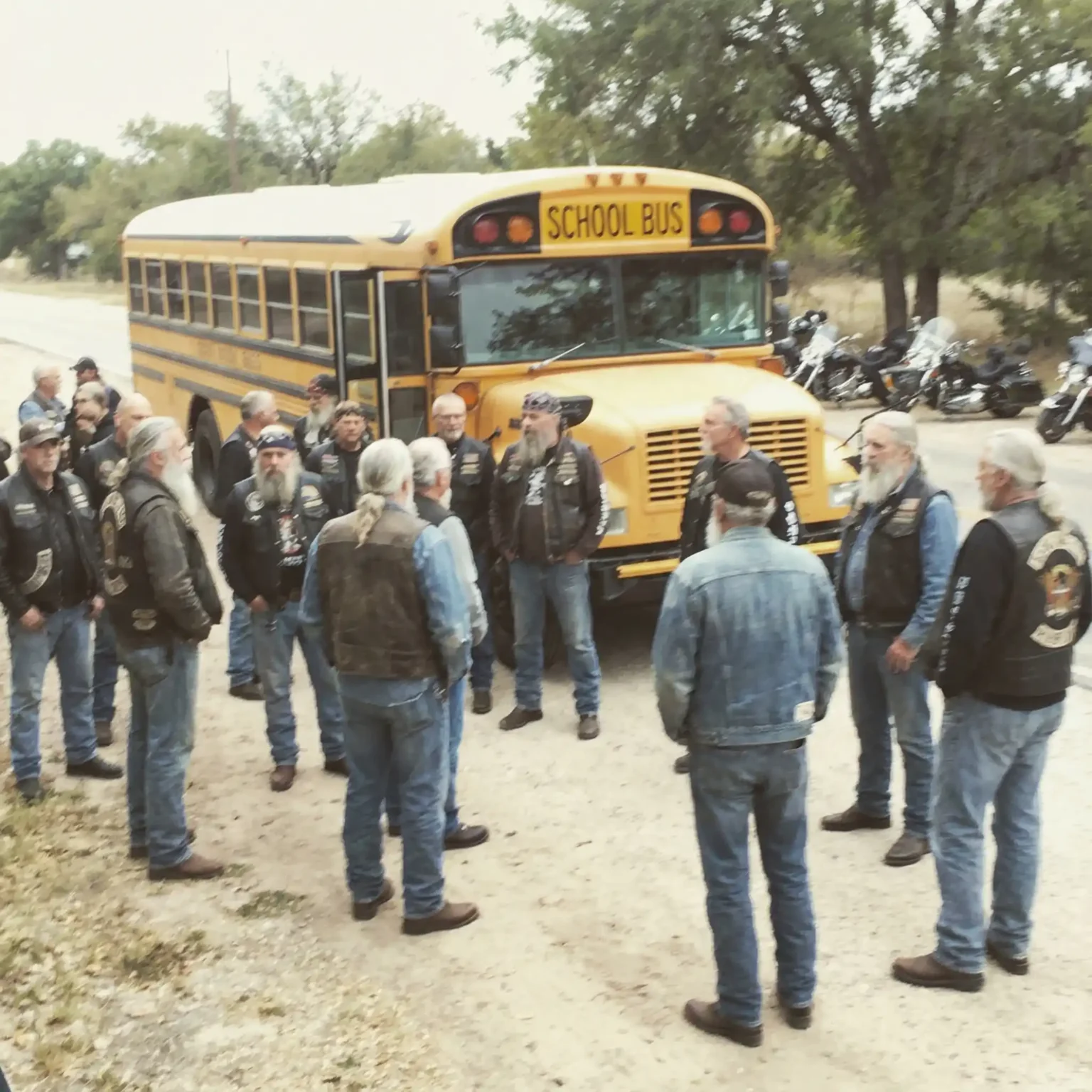 I Called 911 When 30 Bikers Surrounded My School Bus Full of Crying Children