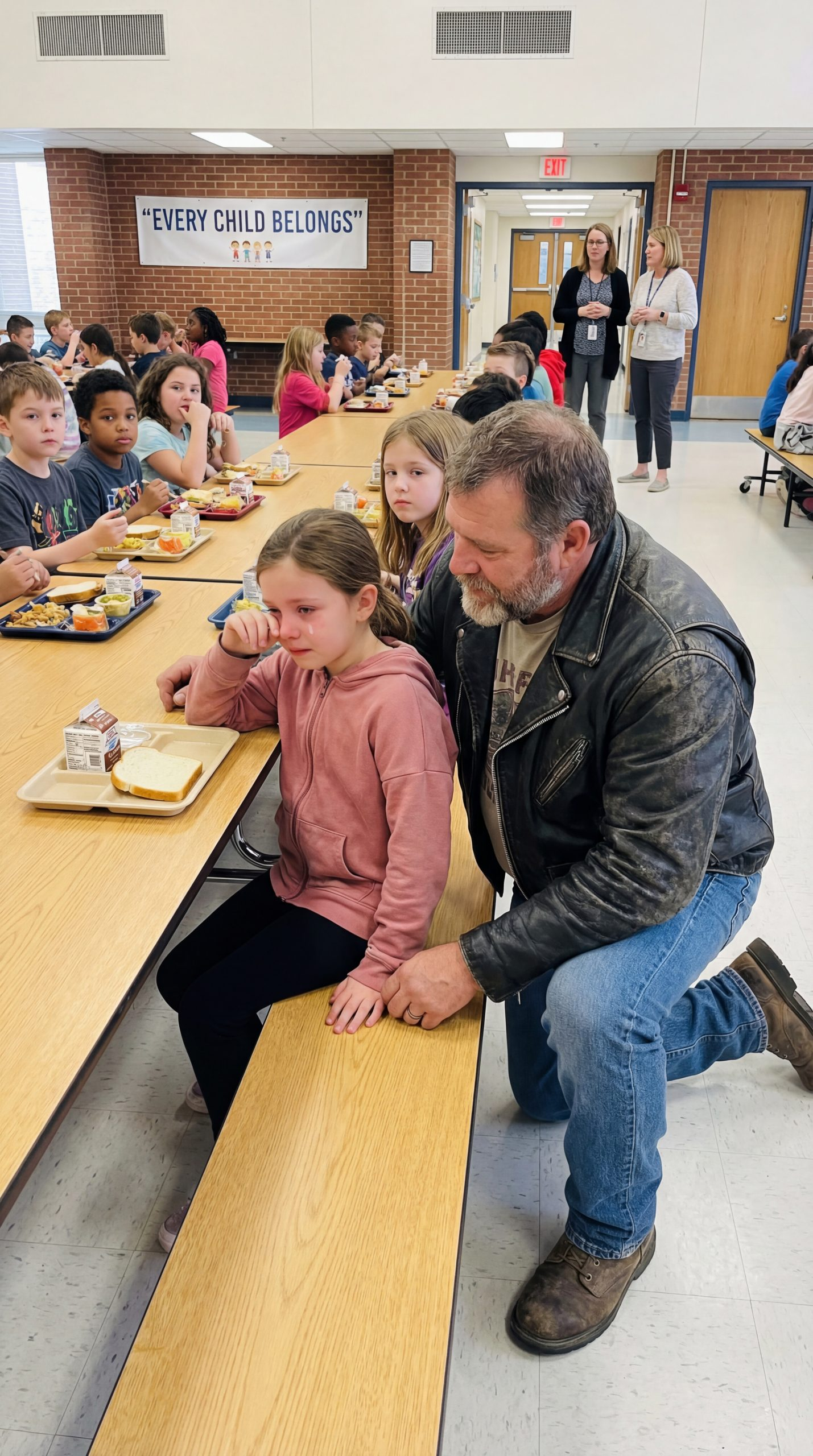 The Red Stamp on a Child’s Hand