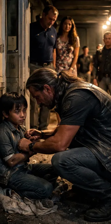 The Boy Who Whispered Through a Vent — And the Biker Who Refused to Let the Night Take HimPosted