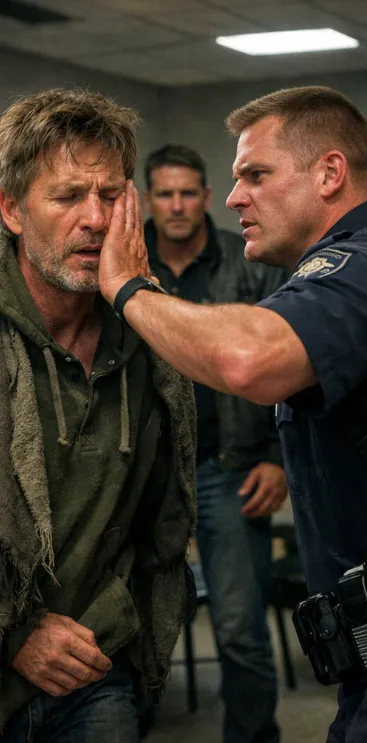 The Officer Thought He Was Slapping a Homeless Man—Until the Biker Who Stepped Forward Revealed the TruthPosted