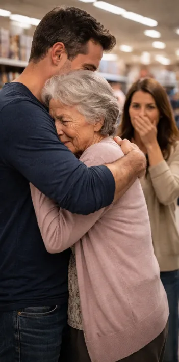 The Elderly Woman in the Store Asked to Hug My Husband — What She Whispered Afterward Changed the Way We Loved Each OtherPosted