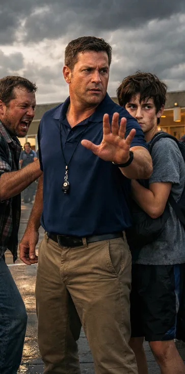 The Day a Coach Called a Man Named “Bear” — And a Storm of Engines Saved One BoyPosted