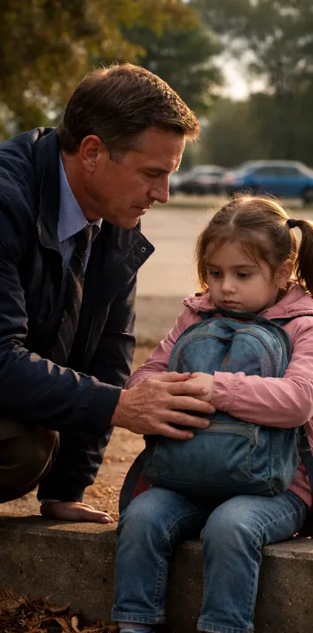 The Little Girl Everyone Abandoned… Until 156 Motorcycles Shook the School Parking LotPosted