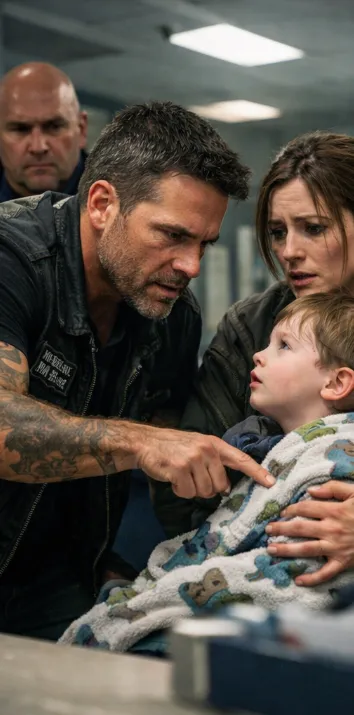 The Night Everyone Feared the Biker—Until He Heard the One Sound No One Else UnderstoodPosted