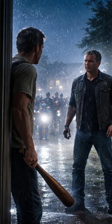 Twelve Motorcycles in the Rain — And the Truth That Changed a Father’s FatePosted