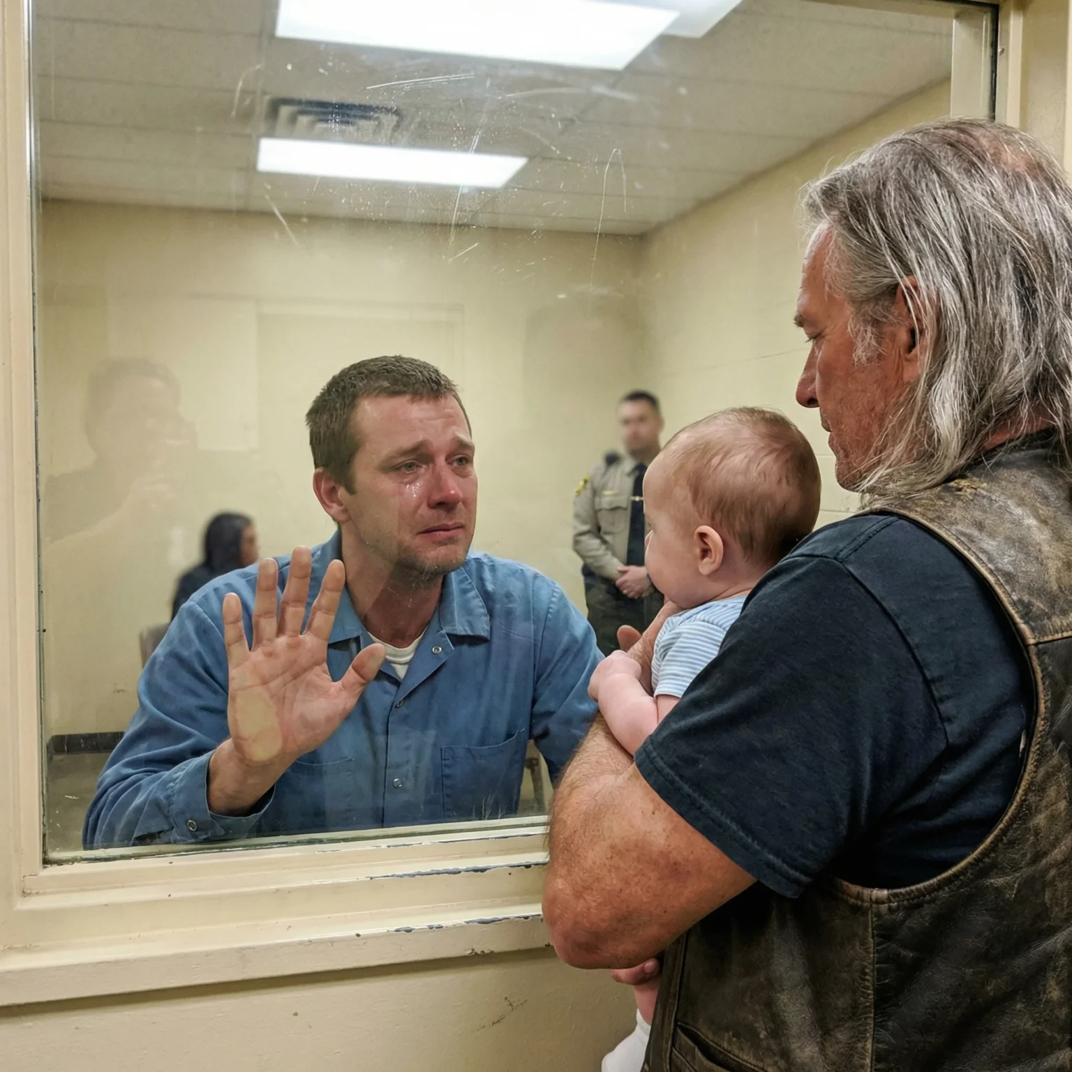 A Biker Brought My Baby to Prison Every Week for Three Years After My Wife Died