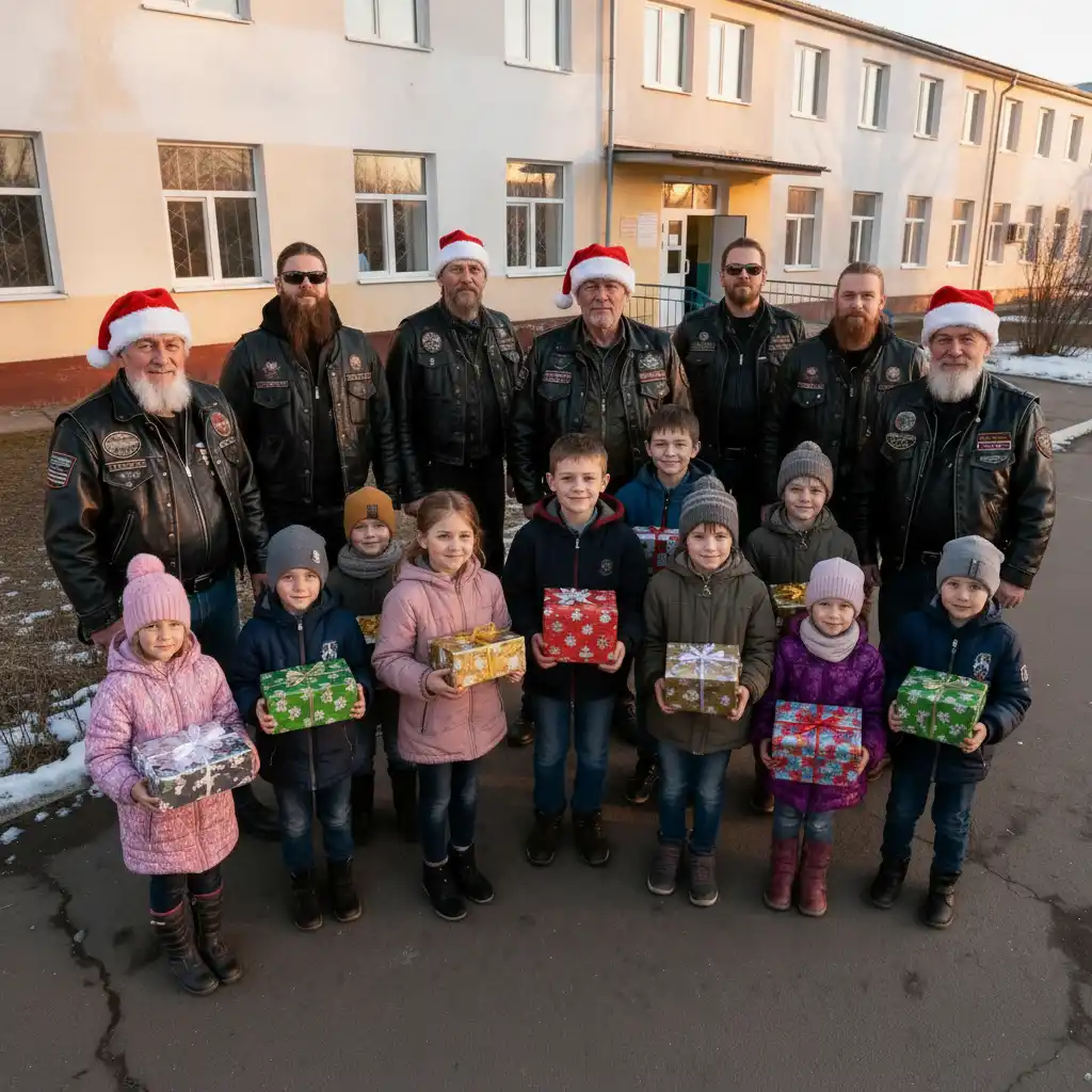 47 Bikers Showed Up at an Orphanage on Christmas Morning… And Changed Everything