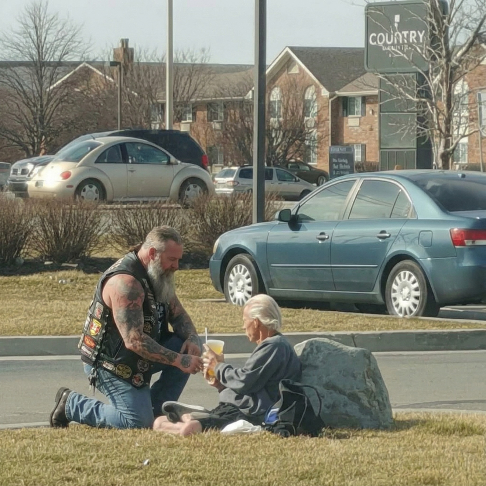 Biker Found My Father Eating From a Dumpster—And What He Did Next Broke Me