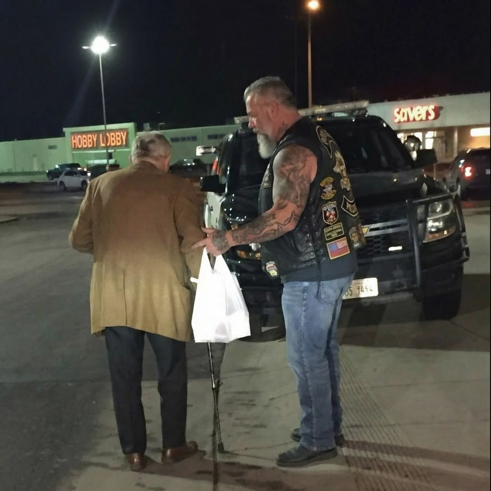 The Old Man Spat on Me and Called Me a Criminal, But I Still Carried His Groceries to His Car