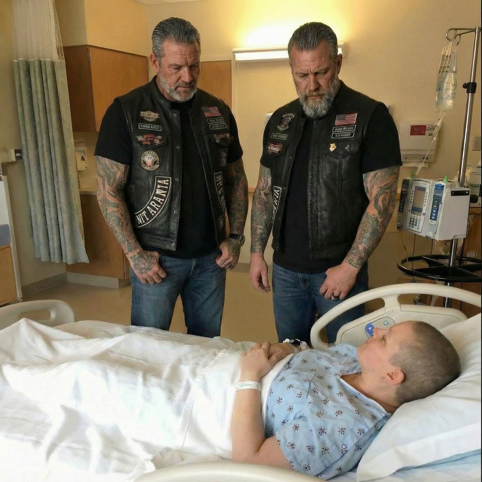 Bikers Showed Up at the Hospital to See the Kid Who’d Been Throwing Rocks at Them for Months