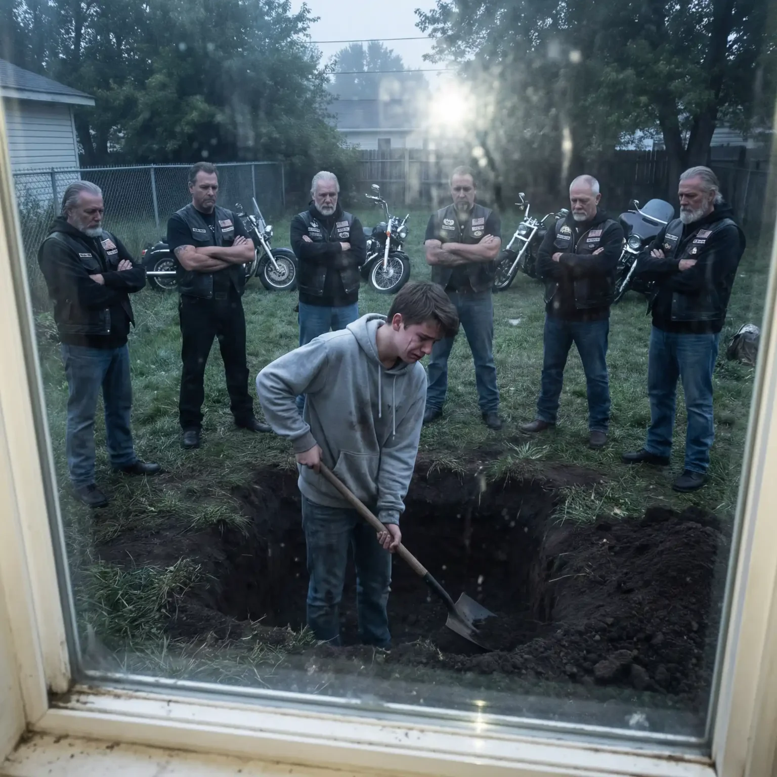 Bikers Forced My Son To Dig His Own Grave And I’ve Never Been More Grateful