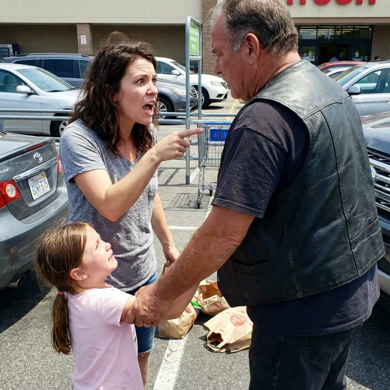 I Screamed at a Biker for Touching My Daughter—Until I Saw What He Was Hiding