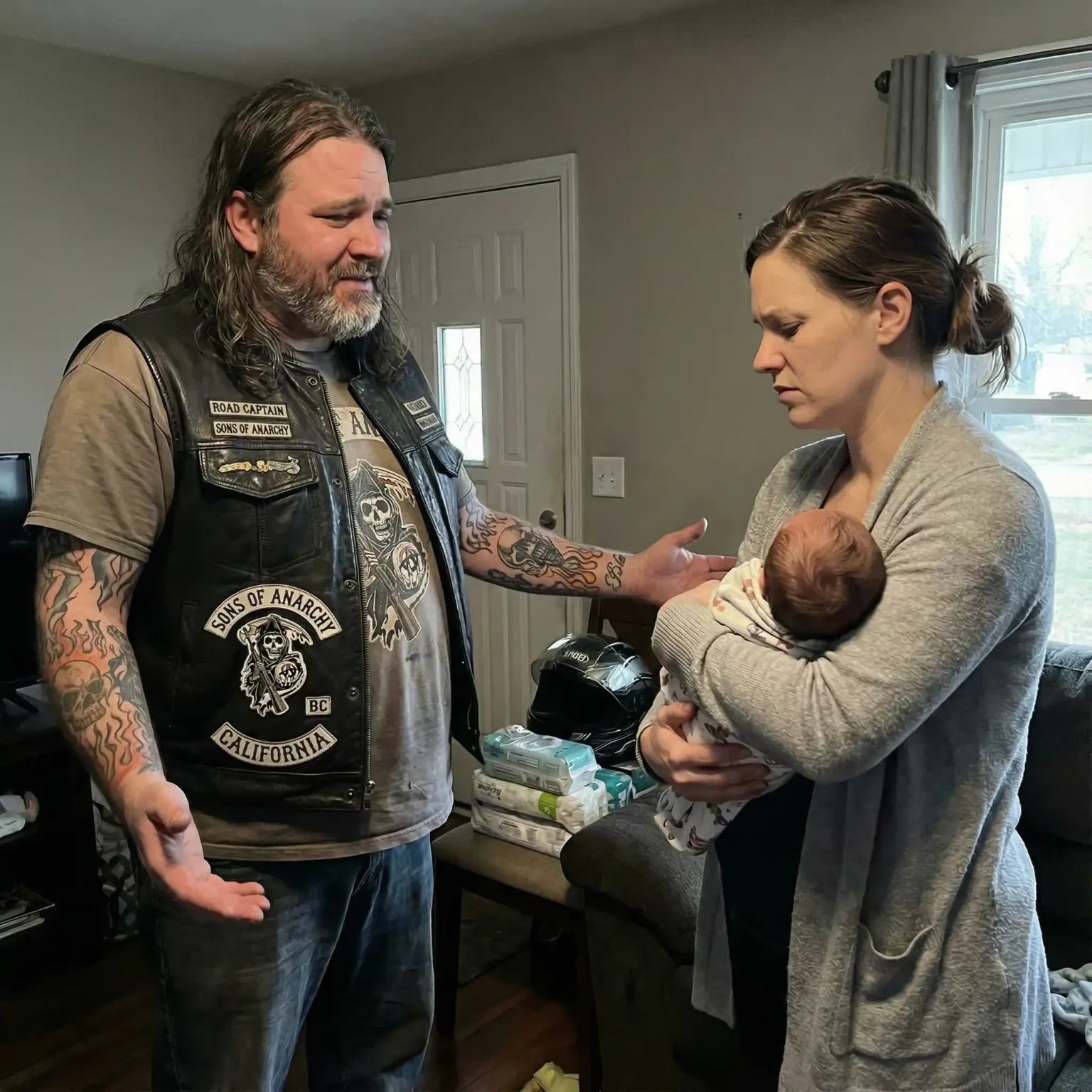 I Refused to Let My Biker Brother Meet My Newborn Because of His Lifestyle