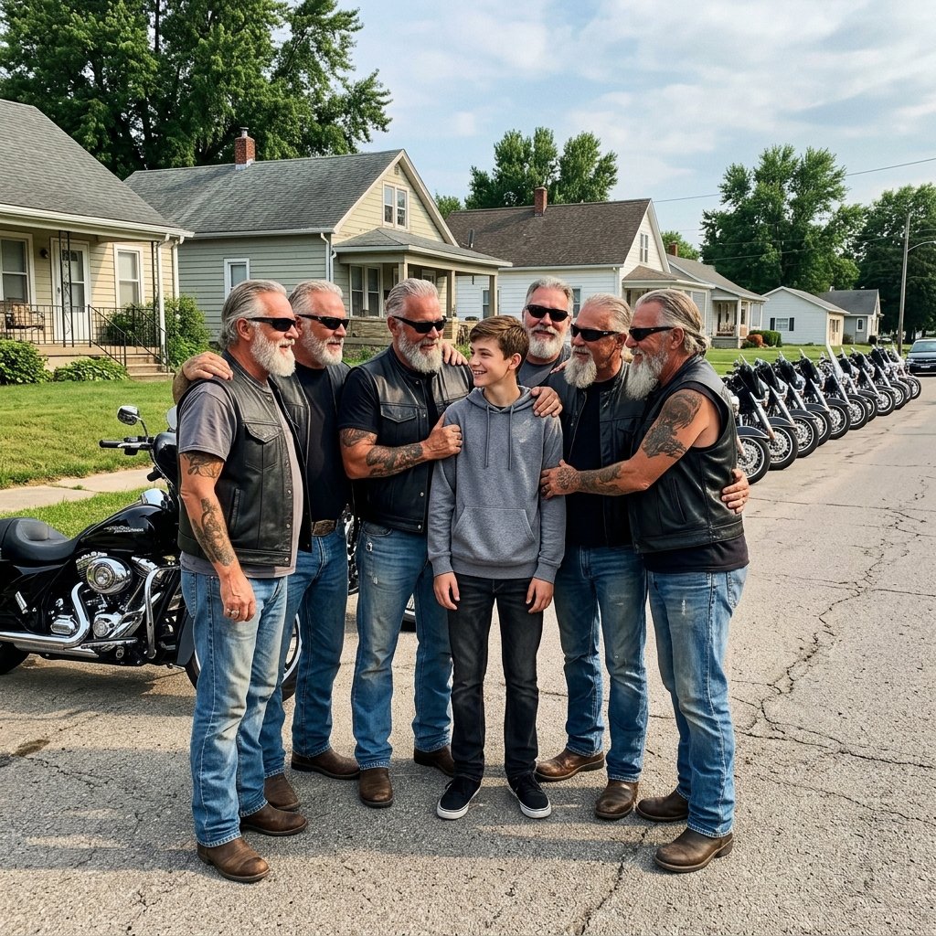 NOBODY BELIEVED THE BOY—UNTIL HUNDREDS OF BIKERS ARRIVED WITH THE TRUTH