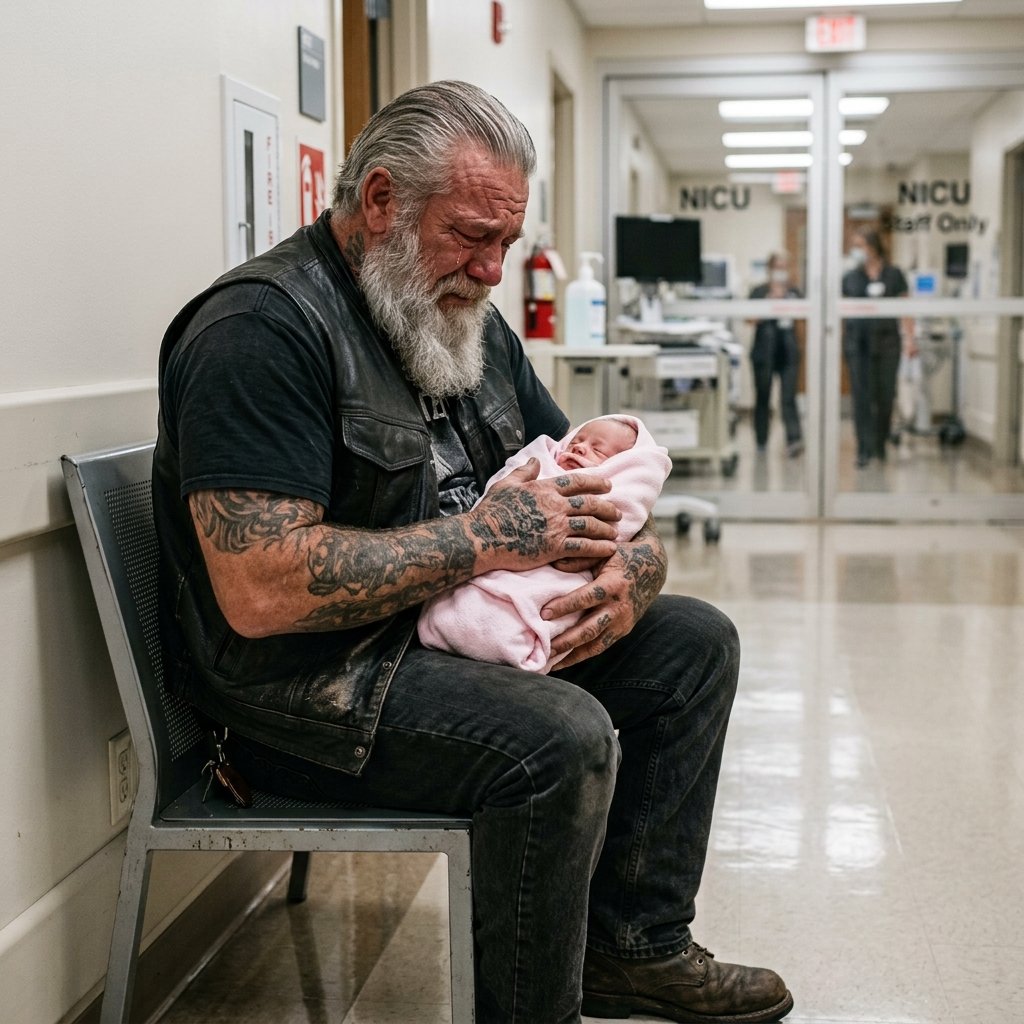 The Tiny Blanket That Brought an Old Biker Home
