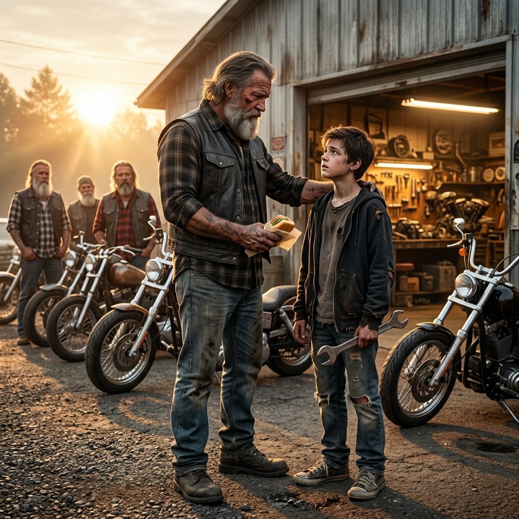 THE BIKER WHO CHOSE TO BE MY FATHER